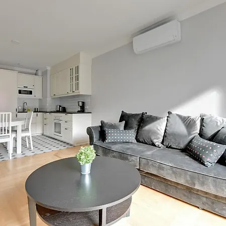 Lägenhet Staywin Riverfront Lofts Gdańsk