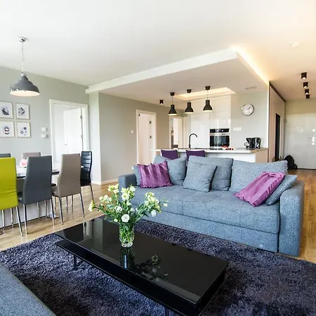 アパート Staywin Riverfront Lofts グダニスク